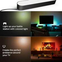 7M 23.1FT Extension Cable Cord Compatible With Philips Hue Play Light Bar 7820430U7 440400980001 S020XM2400083 Hue Smart Light Bulb Accessories Light Strip Power Supply Black - 1 Pack - 沒有任何 - 查看 3