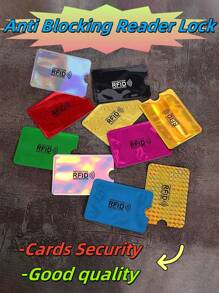 12/24/30pcs Anti Blocking Reader Lock Bank Card Credit Card Protector,Rfid Blocking Sleeves,ID Card Case Protector Metal Aluminium Case Card Holder, Wallet Business Card Holder, Credit Card Holder For Women For Men