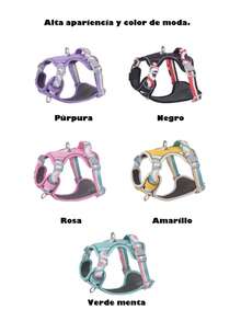 Fruit Harness And Leash Set For Small, Medium, And Large Dogs - Violet Purple - View 9