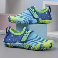Shoes Barefoot Aqua Socks Outdoor Indoor Quick Dry Sandals Lightweight Slip On Walking Sneakers Beach Pool Swim (Little/Big) - 藍色 - 查看 4