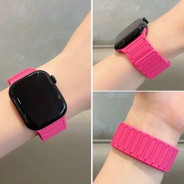 1pc Women's 4th Generation 3 Peony Floral Pattern Compatible With Apple Watch 42mm 38mm 40mm 41mm 44mm 45mm 46mm 49mm, Breathable Fashionable Smartwatch Band Replacement Strap For Apple Watch Series Ultra2 Ultra SE2 SE 10 9 8 7 6 5 4 3 2 1 Female