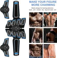 Ab Machine Waist Trainer Belt Abs Workout Equipment For Men Woman Abdomen/Arm/Leg Home Office Fitness Exercise - Multicolor - View 2