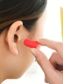 5 Pairs (10 Pieces) - Reusable Earplugs For Sleeping, Traveling, Napping, Studying, Random Colors, Wireless