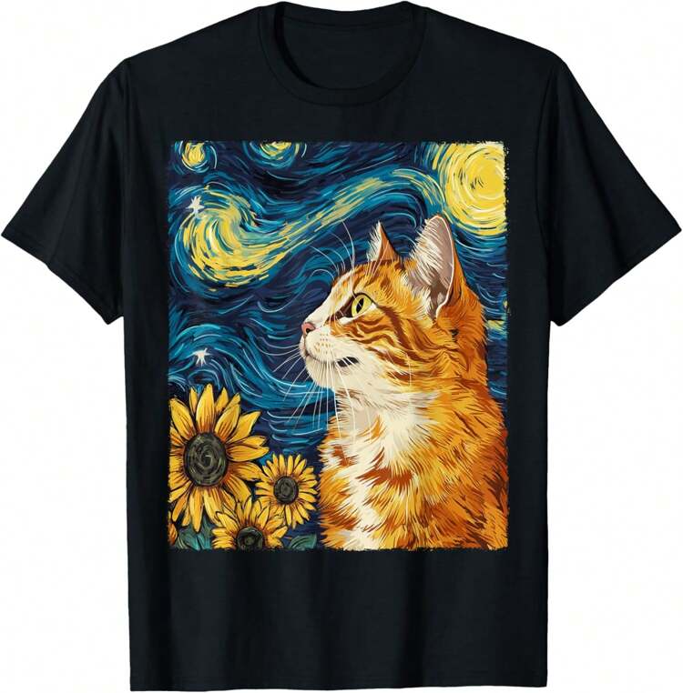 Cat Mom Cat Dad Unisex-Adults Unisex-Kids Black Small Round