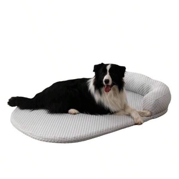 1 pieza Cama refrescante de verano para mascotas, nido de mascota de verano con almohadilla de hielo transpirable y refrescante para gatos/perros, suministros para mascotas