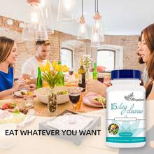 [Weight Loss Products]15 Day Cleanse - Gut And Colon Support | Caffeine Free | Advanced Formula With Cascara Sagrada, & Psyllium Husk | 1 Bottle Of 30 Capsules - 2PCS - 查看 3