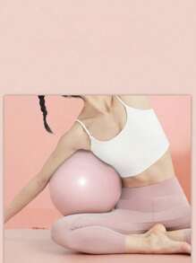 1 Piece Of PVC Plastic Mini Fitness Ball,Halloween; Thanksgiving; Christmas ;Gift 9 Inch (About 22.9 Cm) Mini Pilates Ball, Anti-Explosion And Anti-Id Mini Yoga Ball, Stability, Daily Leisure Yoga, Stretching And Core Strength Training.