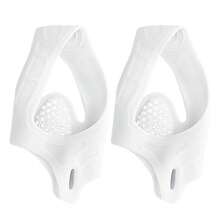 加厚带孔趾分离器，足部中心减震按摩，半码垫，灵活耐磨，可剪大脚趾张力带 - 彩色 - 查看 9