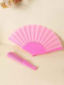 Large Elegant Black Folding Hand Fan With Sound - Nylon Fabric, Nostalgic Design For Kung Fu, Tai Chi, Dance And Sports Performances - The Perfect Gift For Men And Women Summer Cooling,Beach,Travel - 白色 - 查看 8