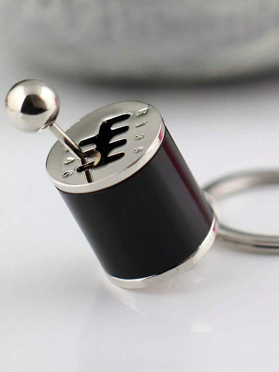 1 Stück Auto Getriebe Schlüsselanhänger, manueller Schaltgetriebe Schlüsselanhänger mit Getriebegehäuse und Schalthebel, Autoteile