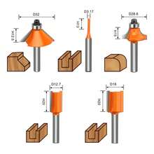 Teeno 1/4" Router Bit Set 15 Pcs Tool - Orange - View 5