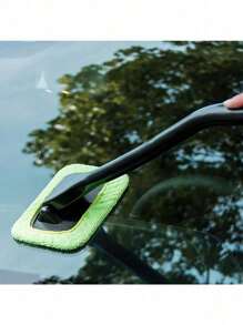 New 1Pcs Long-Handled Car Windshield Cleaner - An Easy-To-Use Wiping Tool For Cleaning And Protecting Your Windshield - Car Windshield Brush