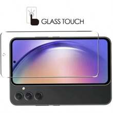 1 Pack Compatible With Samsung Galaxy A03 A04 A05 A13 A14 A15 A16 A23 A24 A25 A26 A34 A35 A36 A54 A55 A56 S23 FE S24 FE 5G Tempered Glass Screen Protector, Scratch-Proof, Bubble-Free,HD Transparent, 9H Hardness,Bubble Free,Case Friendly