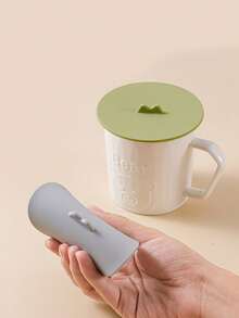 2 Miếng Chống bụi Ly Che phủ , phổ cập Đa chức năng Chống rò rỉ Cúp Che phủ Đối với Tách trà , Tách cà phê , Gốm sứ Cúp , Cốc nước , Màu sắc tùy ý - Nhiều màu - Xem 3