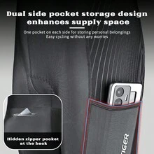 Pantaloni da ciclismo da uomo XTIGER, con imbottitura 5D per il sedile, tre tasche, pantaloni da ciclismo con strisce antiscivolo, leggings da ciclismo da uomo, comodi e aderenti, traspiranti e ad asciugatura rapida, adatti per sport all'aperto e attrezzatura da ciclismo casual