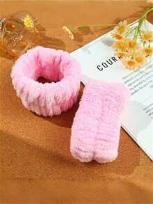 1个/3个/4个装女士拿铁海绵云朵发箍，可爱百搭宽发箍，防滑发带，优雅波西米亚风，适合秋冬季节，发箍发饰头饰