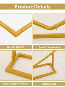 1 Set Heart Arch, Heart Balloon Stand, Birthday Decor, Wedding Decor, Engagement Decor, Proposal Decor, Valentine's Day Decor, Bridal Shower Decor, Anniversary Decor, Creative Floral Decor, Baby Shower Decor, Confession Ceremony Decor, Suitable For Flowers, Tulle, Balloons, Fits Various Occasions