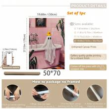 1pc, Canvas Wall Art, Framed Art Decor, Waterproof, Vintage Pink Bow Spooky, Halloween Children's Room Decor, Spooky In Pink Bathtub, Edgy Fashion Home Decor, Cute And Charming Spooky Paintings, Fall Decor, Halloween Decor, Room Decor, Dorm Room Decor, Bedroom Home, Wall Decor, Back To School Decor, School Dorm Decor, Bathroom Decor