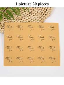 10pcs Thank You Cards With Envelopes, Holiday Party Wedding Appreciation Notes, Teacher, Graduation, Business, Holiday And Christmas Thank You Cards, Gift Set [White, Kraft Paper] - Multicolor - View 17