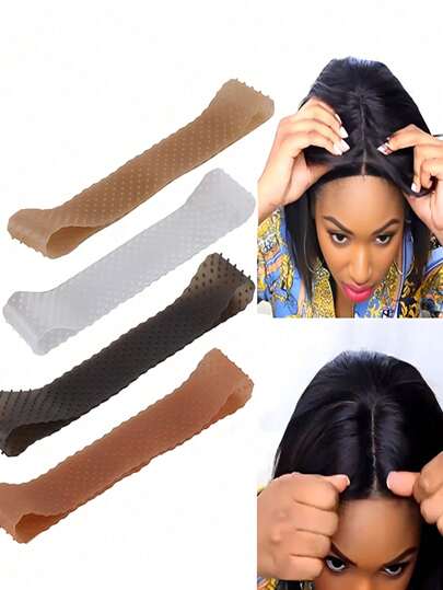 1pc Invisible Wig Grip Band, Non-Slip Transparent Wig Headband, Natural Styling, Comfortable Elastic Wig Fixing Band, Suitable For Lace Front, Stabilize Wig