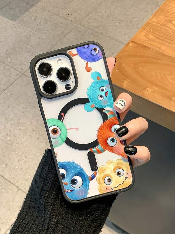 Nieuw ontworpen telefoonhoesje, 360° sterke magnetische draadloze oplader, zacht siliconen frame, transparante acrylplaat en prachtige beschilderde patronen. Dit telefoonhoesje is een high-definition, transparante telefoonhoes die niet vergeelt en val- en schokbestendig is. Geschikt voor 11, 12, 13, 14, 15, 16, 16PROMAX, 15PROMAX, 14PROMAX, 14/15plus, 12PRO, 13PRO, 14PRO, 15PRO, 16PRO, 16plus.