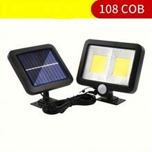 108COB Solar Wall Light