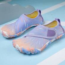 Shoes Barefoot Aqua Socks Outdoor Indoor Quick Dry Sandals Lightweight Slip On Walking Sneakers Beach Pool Swim (Little/Big) - 12-紫色 - 查看 4