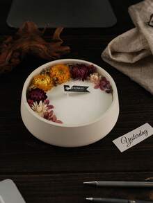 1 件/2 件大/小圆形碗模具、花盆模具、烛杯模具、空气植物容器、鱼缸、迷你景观、爱好者礼物、石膏模具、树脂模具、混凝土模具 - 白色 - 查看 4