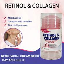 GZE Retinol & Collagen Neck Cream: Facial Moisturizing Cream Containing Retinol And Collagen Complex, For Day And Night Use - Moisturizing And Firming Cream For Face And Neck - Hồng - Xem 8