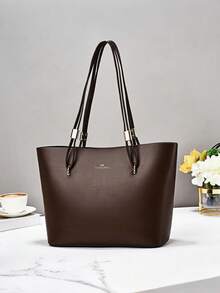 奢华优雅女士手提包，宽敞柔软皮革单肩包，适合日常通勤、办公室工作、母亲节礼物