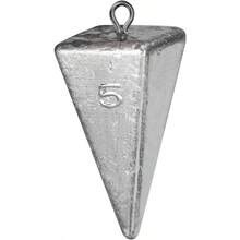 Triangle Fishing Weights 4Sided Pyramid Sinkers Lead Fishing Weights And Sinkers For Saltwater Ocean Surf 1oz32oz 2LB - Silver - View 1