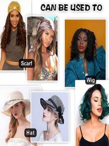 1pc Invisible Wig Grip Band, Non-Slip Transparent Wig Headband, Natural Styling, Comfortable Elastic Wig Fixing Band, Suitable For Lace Front, Stabilize Wig