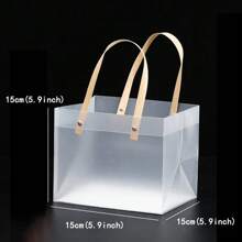 Frosted Tote Bag PVC Waterproof Transparent - Companion Gift Candy Bag