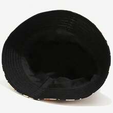 Reversible Bucket Hat For Women, Cute Beach Fisherman Style - Colorful Graffiti - View 10