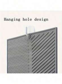 1 Stück Silikon Abtropfmatte, faltbare Abtropfunterlage, große Abtropfmatte, hitzebeständiger Topfhalter, spülmaschinenfest Untersetzer, Küchenhelfer, rutschfeste Küchenmatten für die Spüle, natürliches und hygienisches Küchenutensil für Zuhause und Küchendekoration, Teil Ihrer gemütlichen Herbst- & Winterstile und Weihnachtsdekorationen