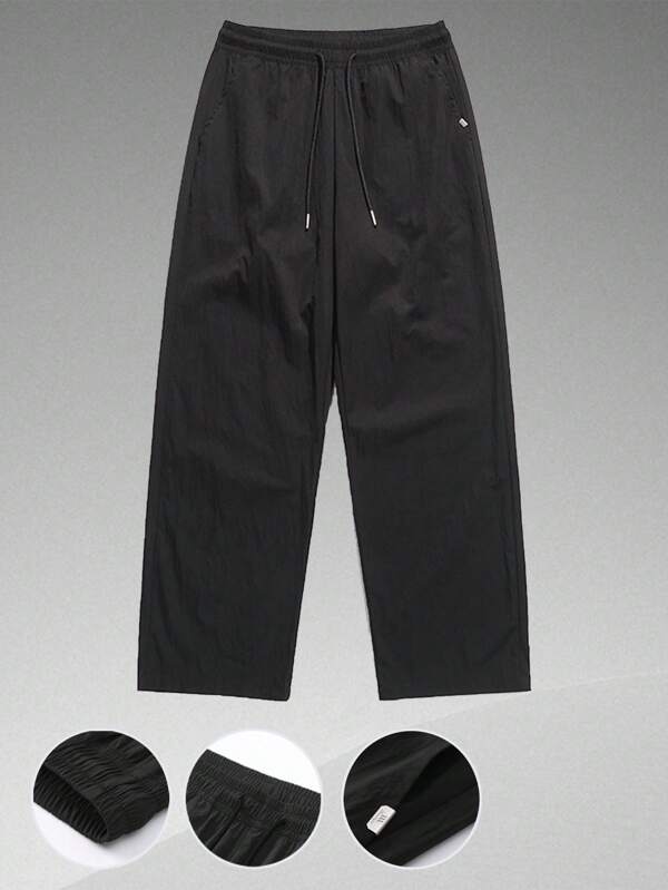 1pc Breathable Comfortable Casual Pants, Suitable For Office Workers, Minimalist & Versatile, Easily Adapt To Various Work Occasions