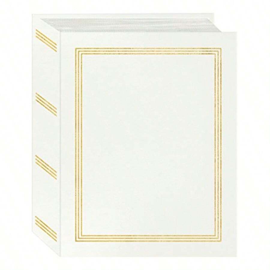 MiniMax Photo 100 Pocket 4x6 Photo Album White Give Her A Gift - White - View 1