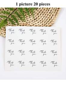 10pcs Thank You Cards With Envelopes, Holiday Party Wedding Appreciation Notes, Teacher, Graduation, Business, Holiday And Christmas Thank You Cards, Gift Set [White, Kraft Paper] - Multicolor - View 16