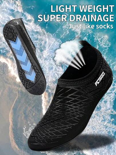 Nuevos zapatos de agua unisex, zapatos de playa, zapatos de yoga, sandalias, zapatos para natación al aire libre, zapatos de buceo, zapatos de agua antideslizantes y ligeros, zapatos para esnórquel