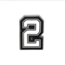 Letras DIY Encantos de Sapatos Decoração 0-9# Números ABC-Z Encantos de Sapatos para Tamancos e Sandálias, Encantos Coloridos de PVC para Decorações de Pulseiras e Sapatos, Lembrancinhas de Festa de Aniversário