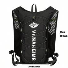 Running Vest Backpack Phone Holder , Reflective Vest For Men And Women,Lightweight Running Hydration Vest Phone Pouch, Durable Running Cycling Camel Hydration Backpack(Without Bladder)