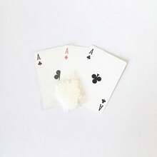 Spinning Playing Cards,Levitating Cards,UFO Floating, Close-Up Levitation Magic Props