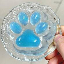 1/2/4/5 piezas Caja ciega Juguete apretable con forma de pata de gato, de repuesta lenta, juguete sensorial lindo, juguete de novedad, juguete de simulación de blobfish kawaii, juguete comprimible para autismo, alivio de estrés de silicona, regalo sorpresa de Navidad/Halloween/cumpleaños, suministros para fiesta festiva, artículo esencial de oficina