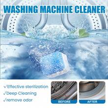 8pcs Washer Cleaner Tablets - Just One Tablet Can Quickly Remove Dirt And Ensure Stain-Free Washing Without Damaging The Machine, Providing Peace Of Mind For Your Travels