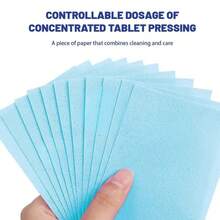 30pcs Floor Cleaning Tablets - Suitable For Household Cleaning, Strong Decontamination, Restore Floor Shine, Deep Multi-Purpose Floor Degreasing Tablets