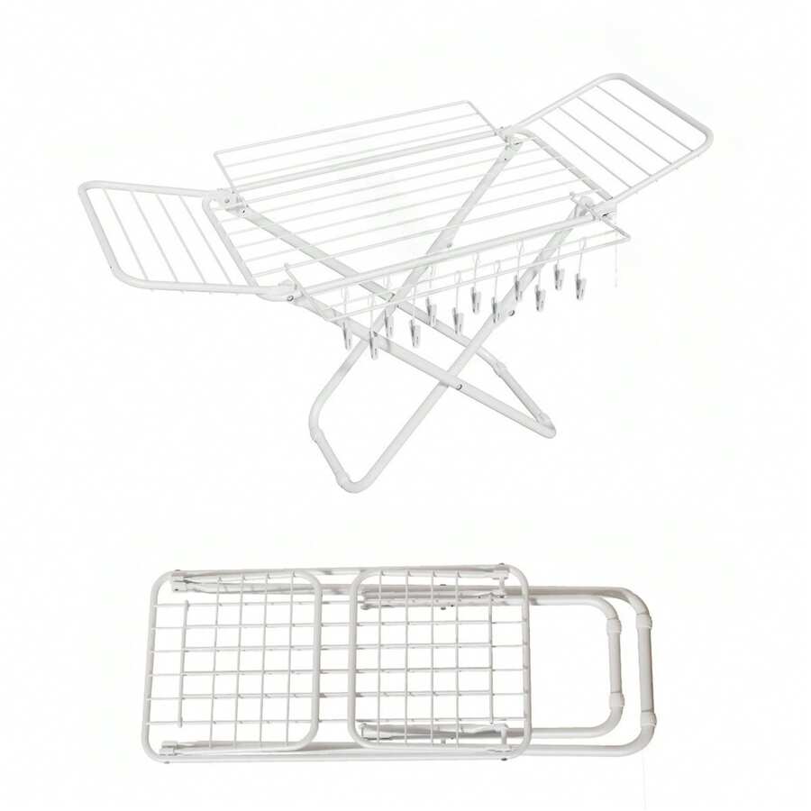 Clothes Drying Racks - White - View 1