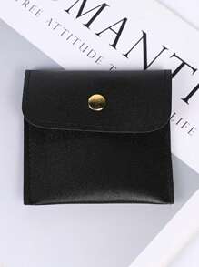 Set de 10 bolsitas de joyería de piel sintética PU de 3.15"X3.15" con cierre a presión, bolsas de regalo para mujeres y niñas, empaque para collares, ideal para viajes