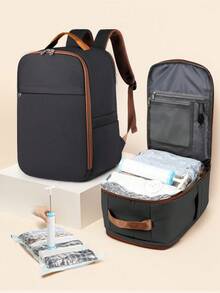 Myco Ryanair Cabin Bag - 15.75x7.87x9.84inch /40cm*26cm*20cm Laptop Backpack,Business Travel Anti Theft Slim Durable Laptops Backpack, Water Resistant College Computer Bag For Women & Men Fits 15.6 Inch Laptop And Notebook Bag For School School Accessories School Stuff - Multicolor - View 22