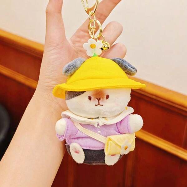 CuteKeychain Bag Hanging Lovely Guinea Pig Pendant Cartoon Ornaments Car Keyring Friend