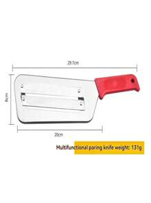 1 pezzo Sbucciatore per verdure di alta qualità a doppio strato, coltello da cucina multifunzione, affettatrice per verdure, tritatutto, strumento di grattugiatura